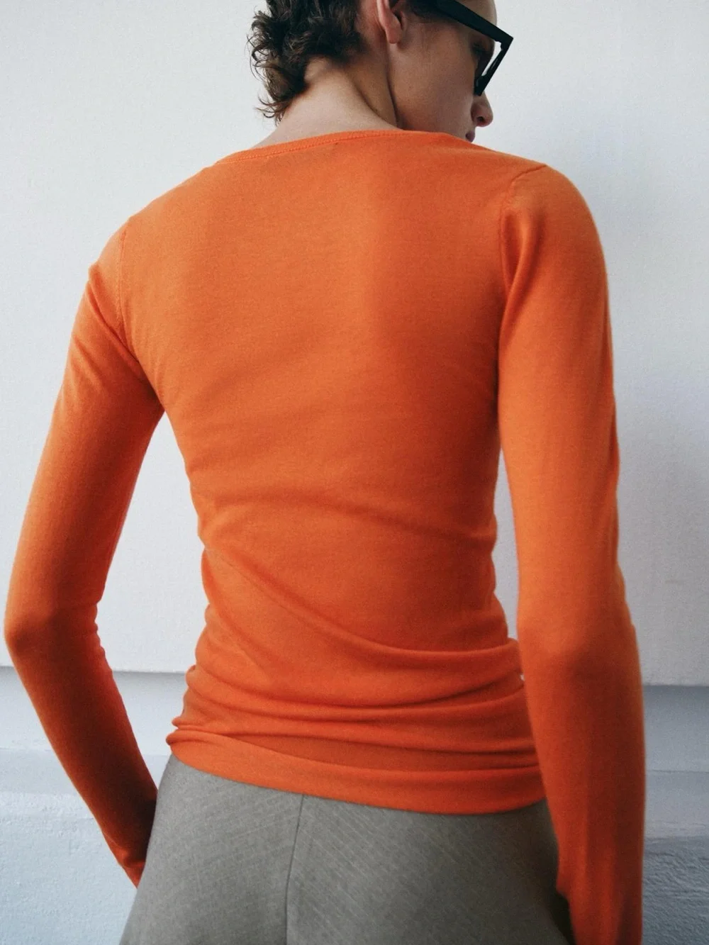 ZARA FINE KNIT WOOL JUMPER